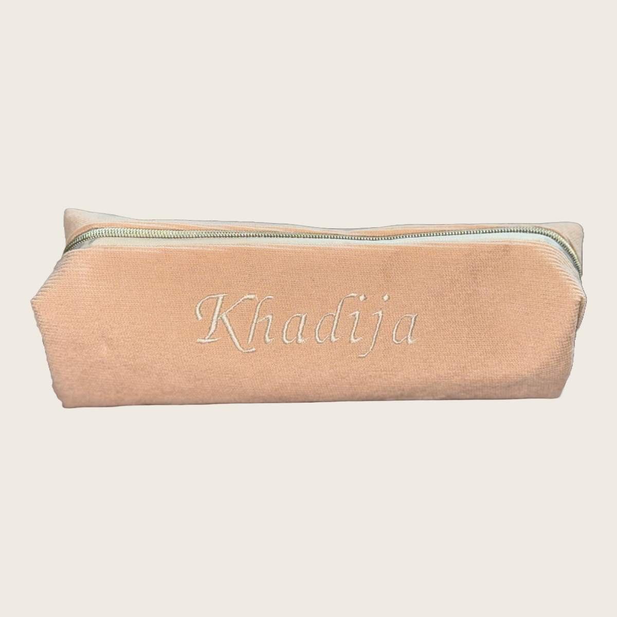 Etui met naam geborduurd