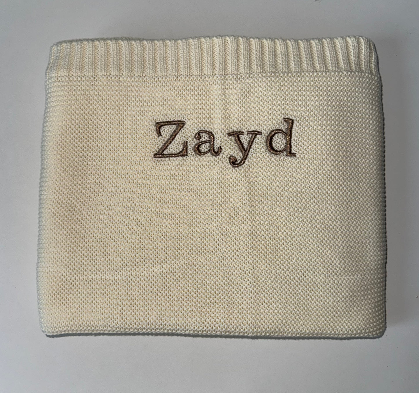 Gebreide deken (unisex)