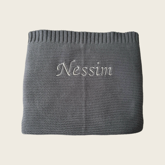 Gebreide deken (unisex)