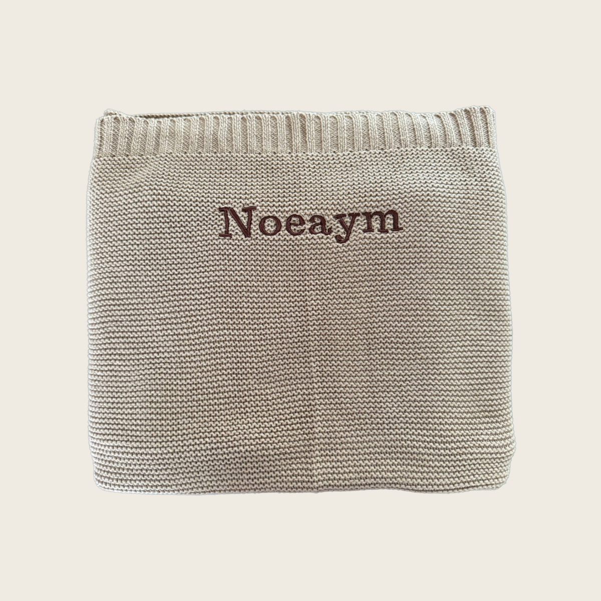 Gebreide deken (unisex)